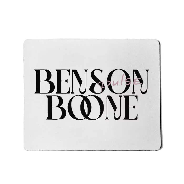 Benson Boone Pulse Mousepad