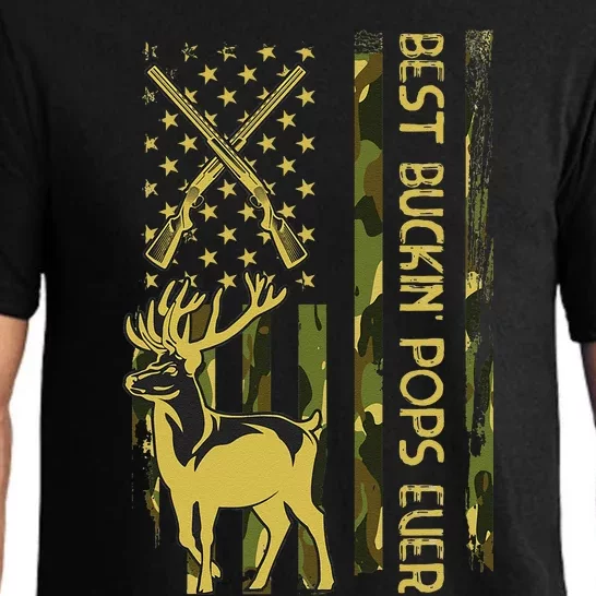 Best Buckin POPS Ever Deer Hunting Bucking Christmas Pajama Set