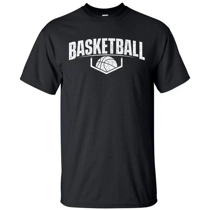 Basketball Ball Player Game Trainer Sports Lover Tall T-Shirt