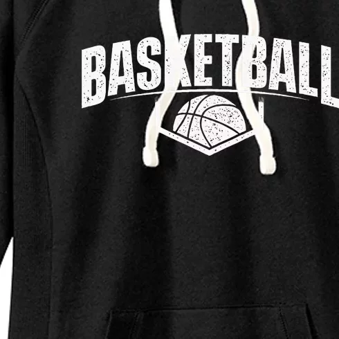 Basketball Ball Player Game Trainer Sports Lover Women's Fleece Hoodie