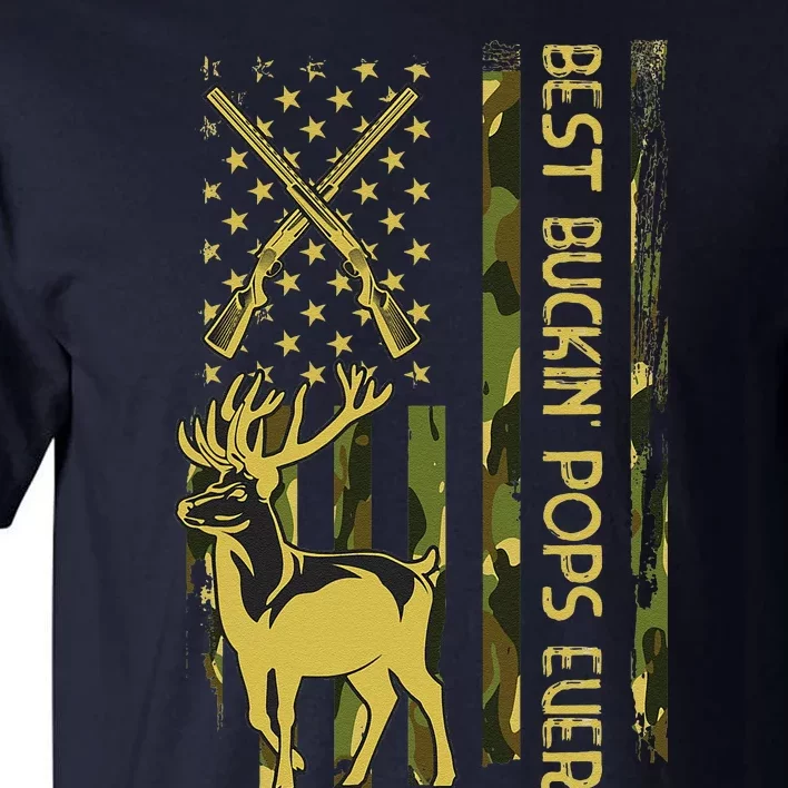 Best Buckin POPS Ever Deer Hunting Bucking Christmas Tall T-Shirt