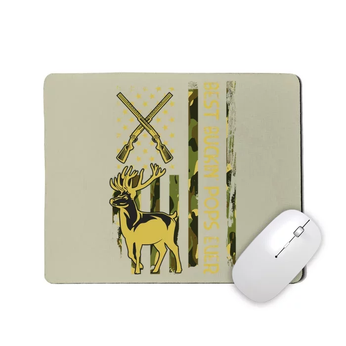 Best Buckin POPS Ever Deer Hunting Bucking Christmas Mousepad