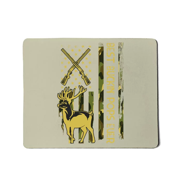 Best Buckin POPS Ever Deer Hunting Bucking Christmas Mousepad