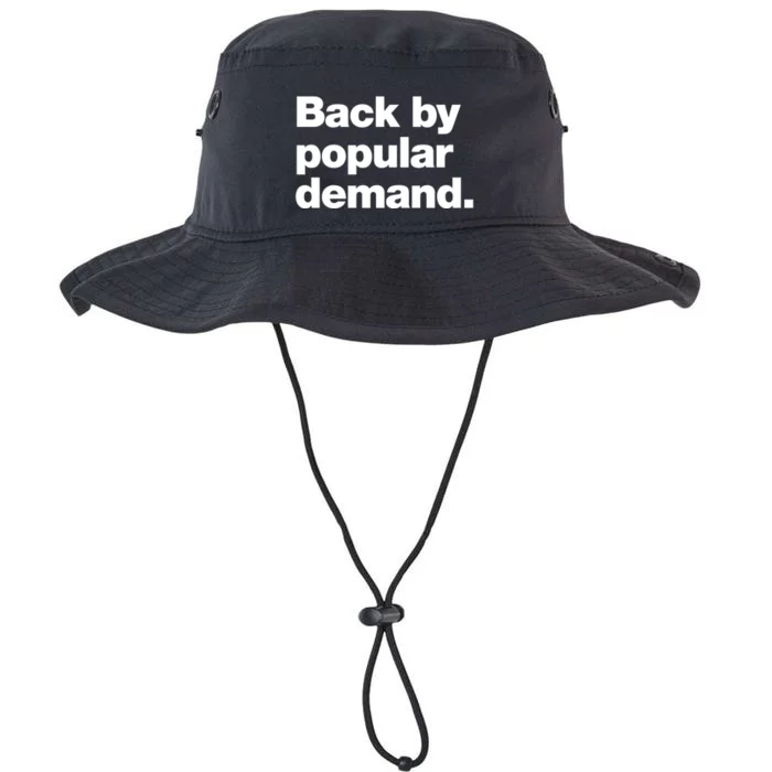 Back By Popular Ded Funny Deadpan Design Funny Gift Legacy Cool Fit Booney Bucket Hat