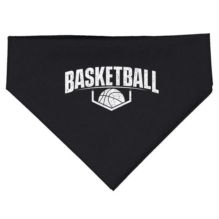 Basketball Ball Player Game Trainer Sports Lover USA-Made Doggie Bandana