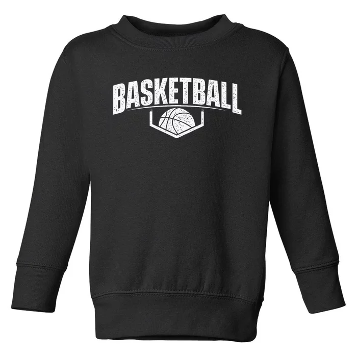 Basketball Ball Player Game Trainer Sports Lover Toddler Sweatshirt