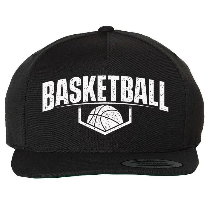 Basketball Ball Player Game Trainer Sports Lover Wool Snapback Cap