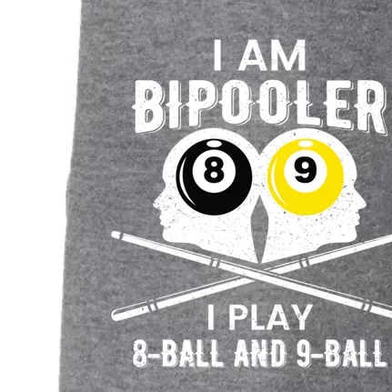 Bipolar Bipooler Pool Player Pool Billiards Gift 8 Ball 9 Meaningful Gift Doggie 3-End Fleece Hoodie