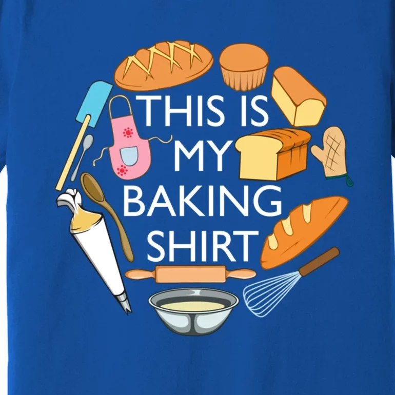 Bread Baking Pastry Funny Chef Cooking Cool Gift Premium T-Shirt