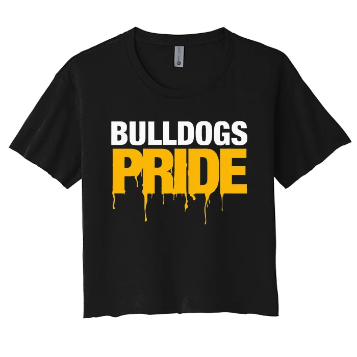 Batavia Bulldogs Pride Women's Crop Top Tee