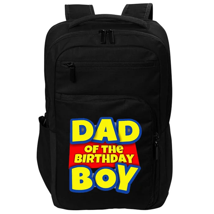 Birthday Boy Proud Dad Gift Impact Tech Backpack