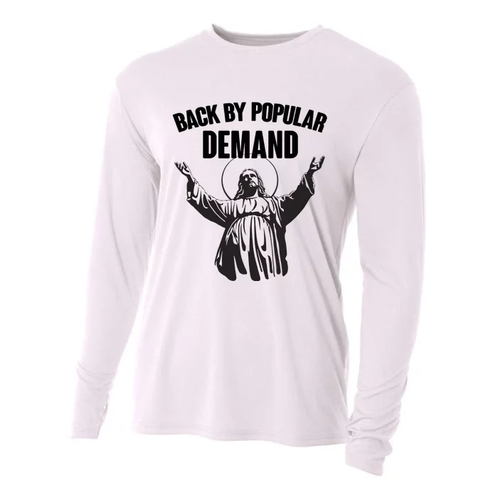 Back By Popular De.Mand Easter Jesus Cooling Performance Long Sleeve Crew