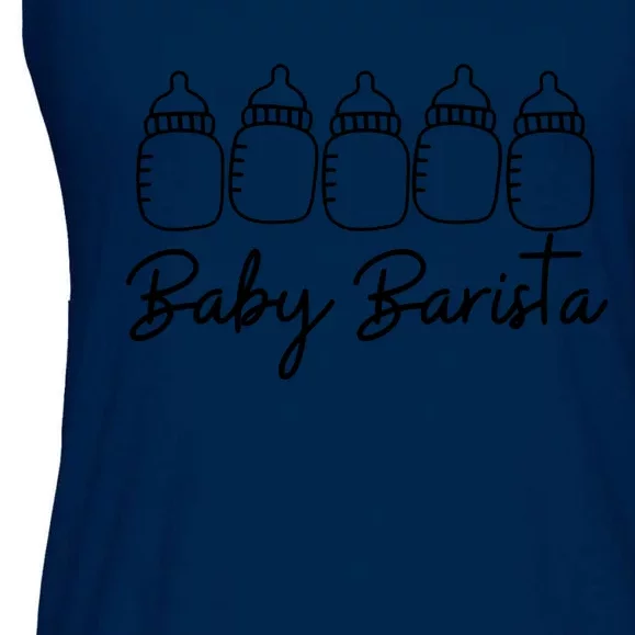 Baby Barista Proud New Mom Tee Funny Birthday Ladies Essential Flowy Tank