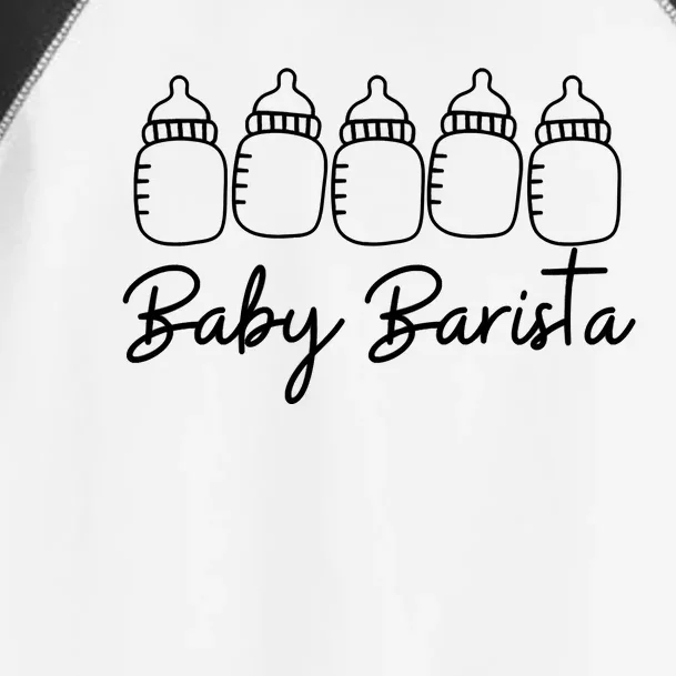 Baby Barista Proud New Mom Tee Funny Birthday Toddler Fine Jersey T-Shirt