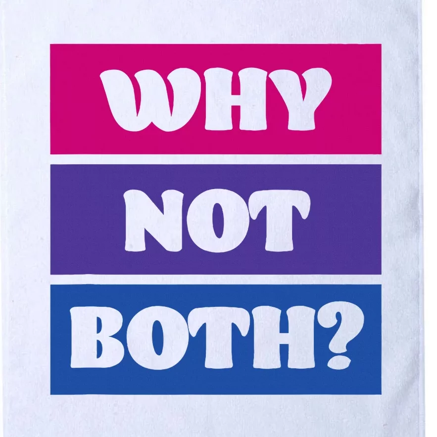 Bisexual Bi Pride Flag Why Not Both Lgbtq Platinum Collection Golf Towel