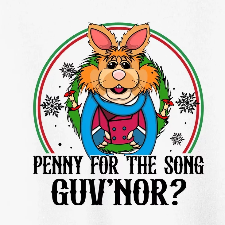 Bean Bunny Penny For The Song Guvnor Bean Bunny Christmas Toddler T-Shirt