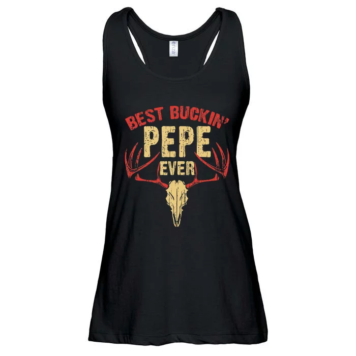 Best Buckin Pepe Ever Deer Hunters Ladies Essential Flowy Tank