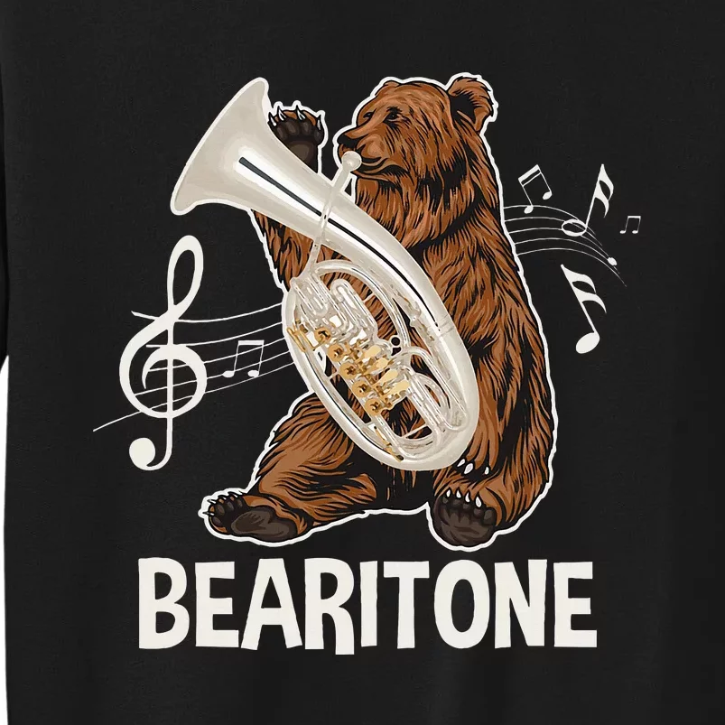 Bearitone Baritone Player Euphonium Lover Marching Band Sweatshirt