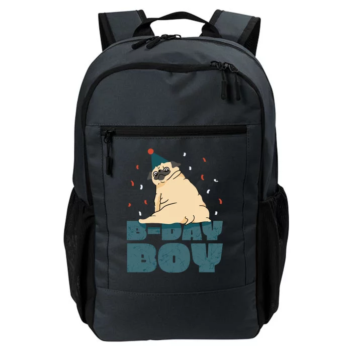 Birthday Boy Pug Daily Commute Backpack