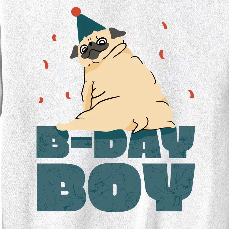 Birthday Boy Pug Sweatshirt