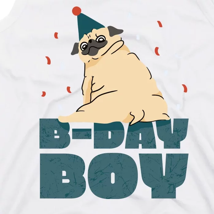 Birthday Boy Pug Tank Top