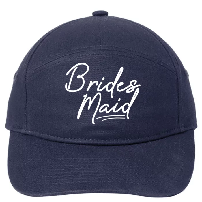 Bridesmaid Bachelorette Party Meaningful Gift 7-Panel Snapback Hat