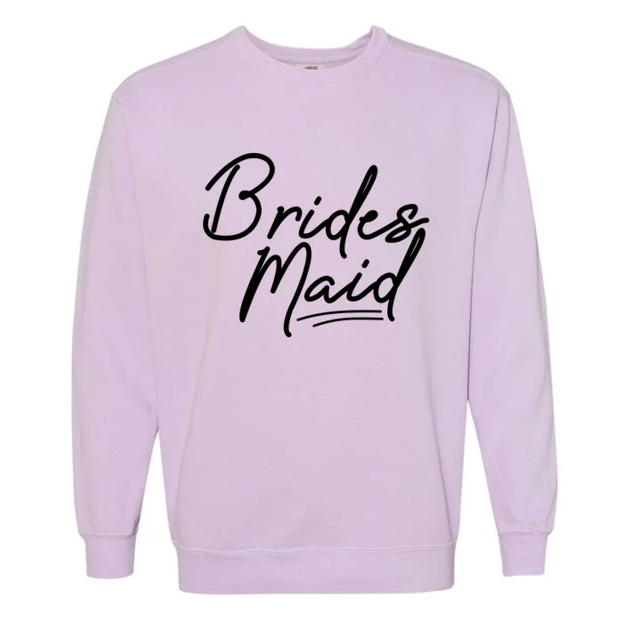 Bridesmaid Bachelorette Party Meaningful Gift Garment-Dyed Sweatshirt