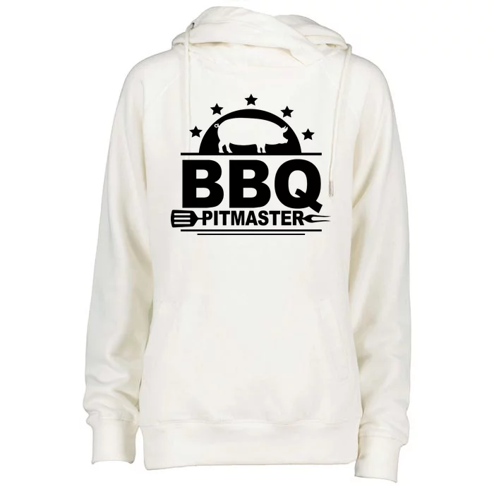 BBQ PitMaster Womens Funnel Neck Pullover Hood