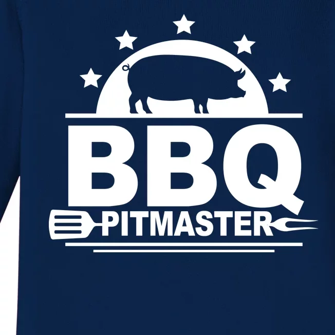 BBQ PitMaster Baby Long Sleeve Bodysuit