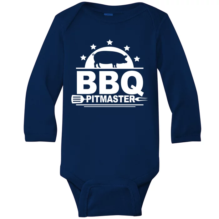 BBQ PitMaster Baby Long Sleeve Bodysuit