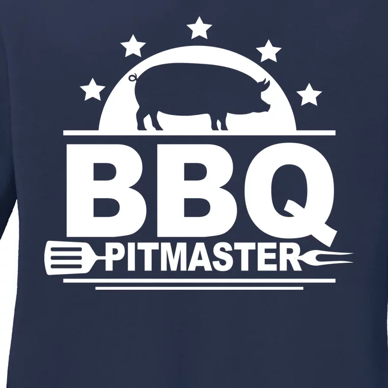 BBQ PitMaster Ladies Long Sleeve Shirt