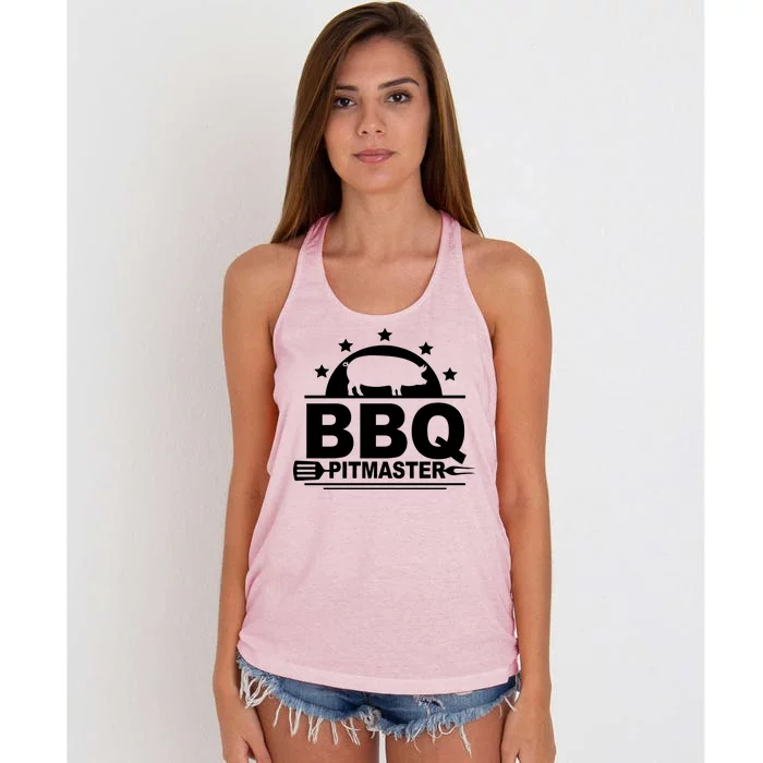 BBQ PitMaster Women's Knotted Racerback Tank