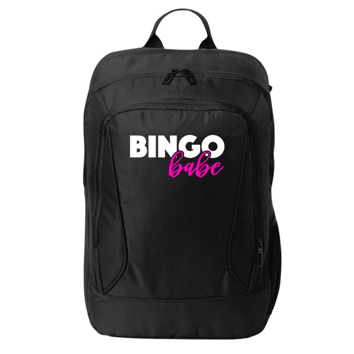 Bingo Babe Quoting Cool Gift Funny Bingo Player Great Gift City Backpack