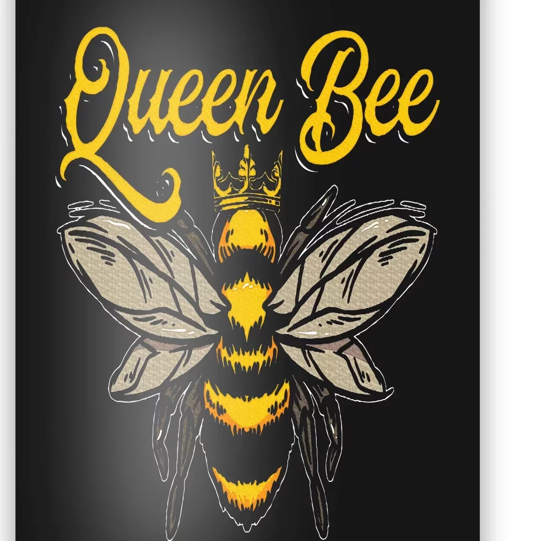 Beekeeping Bee Queen Crown Beekeeper Poster