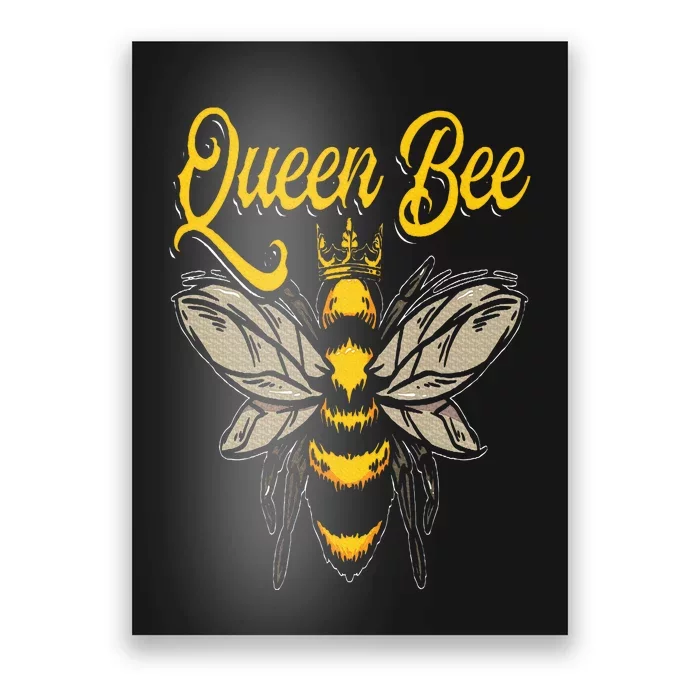 Beekeeping Bee Queen Crown Beekeeper Poster