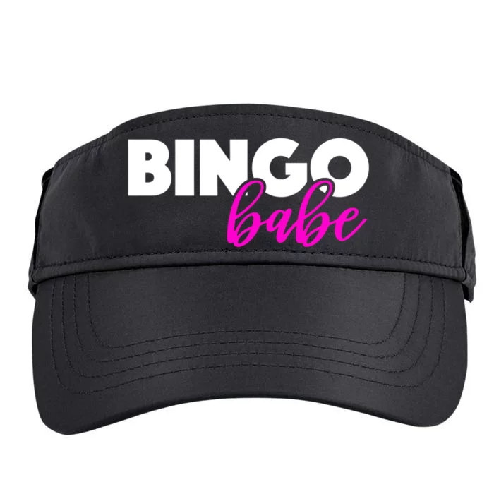 Bingo Babe Quoting Cool Gift Funny Bingo Player Great Adult Drive Performance Visor