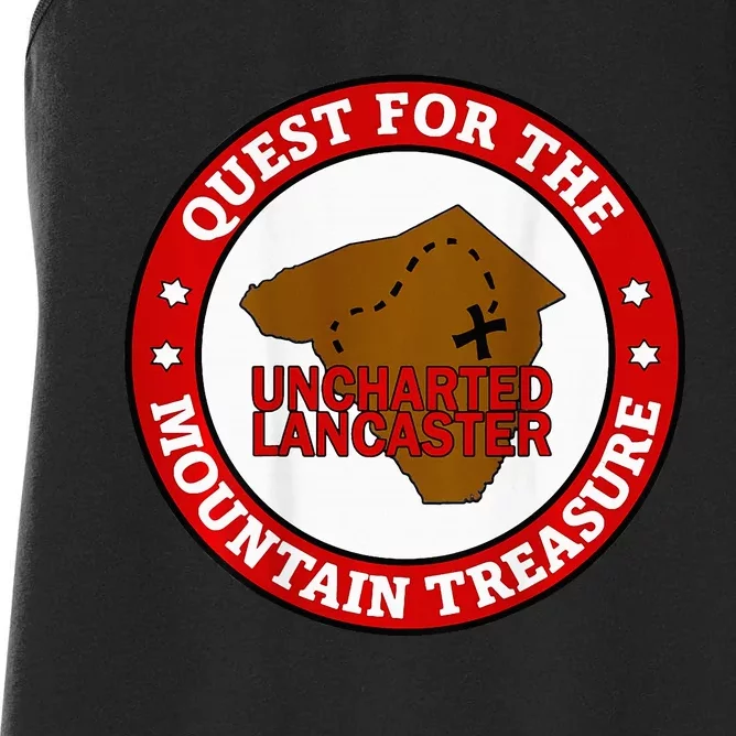 BuzzardS Booty Quest For The Mountain Treasure Women's Racerback Tank