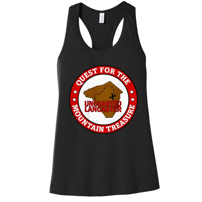 BuzzardS Booty Quest For The Mountain Treasure Women's Racerback Tank