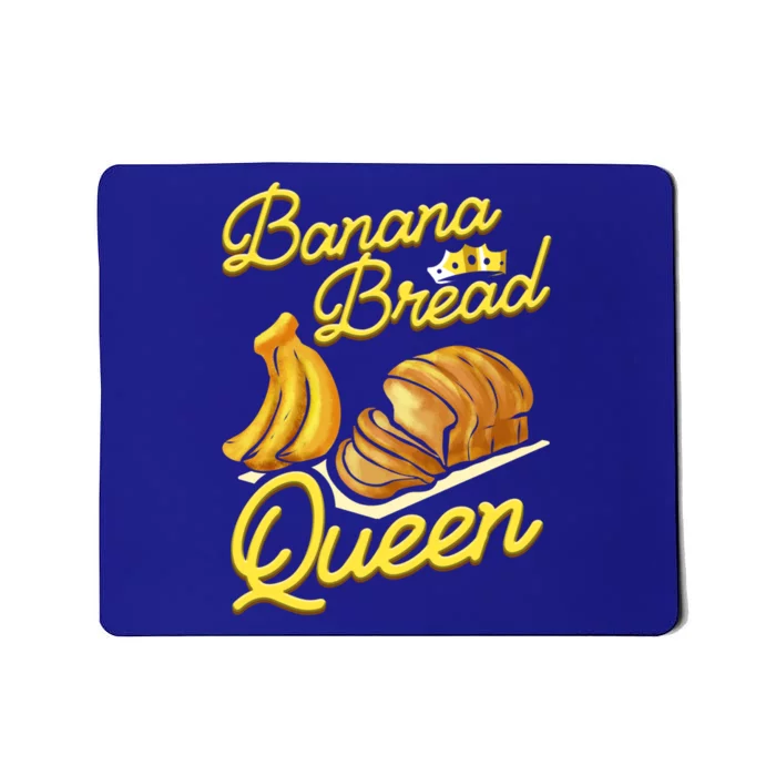 Banana Bread Queen Baking Vegan Baker Gift Mousepad