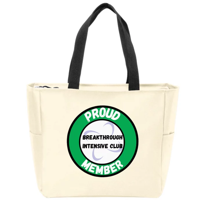 Breakthrough Zip Tote Bag