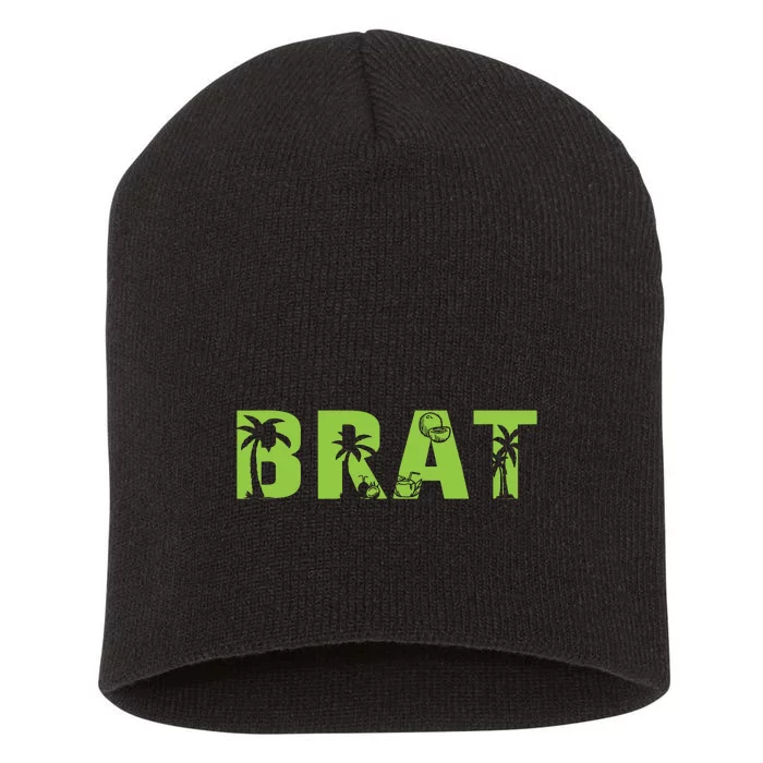 Brat Short Acrylic Beanie