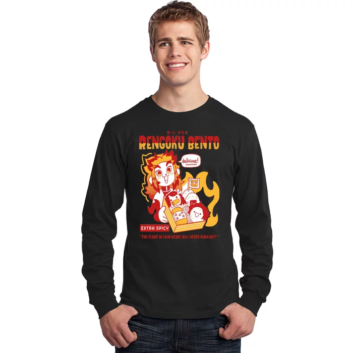 Big Bro Rengoku Bento Long Sleeve Shirt