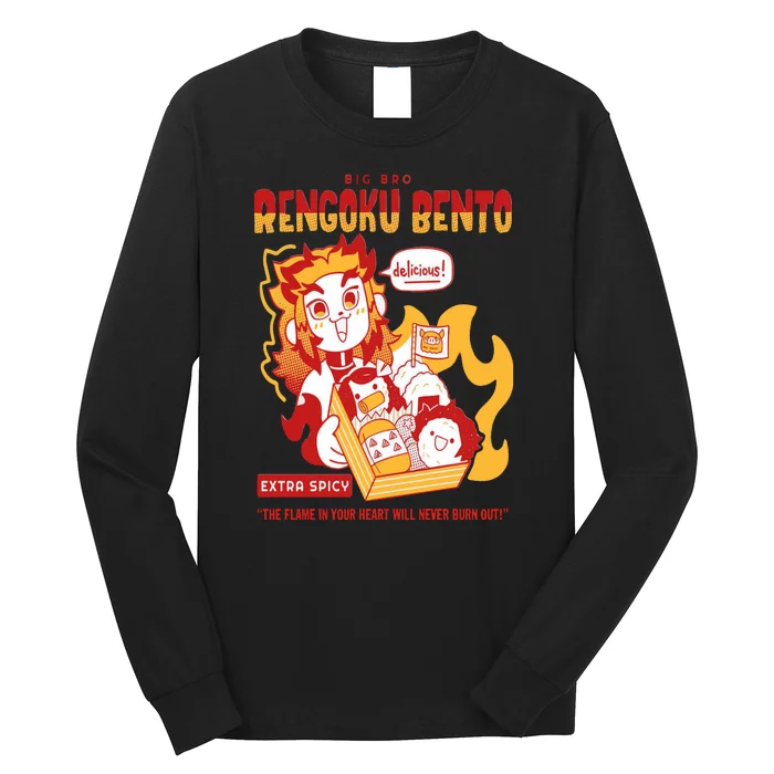 Big Bro Rengoku Bento Long Sleeve Shirt