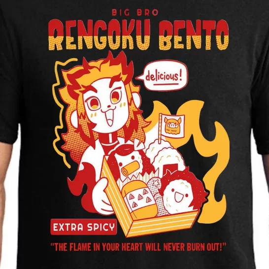 Big Bro Rengoku Bento Pajama Set