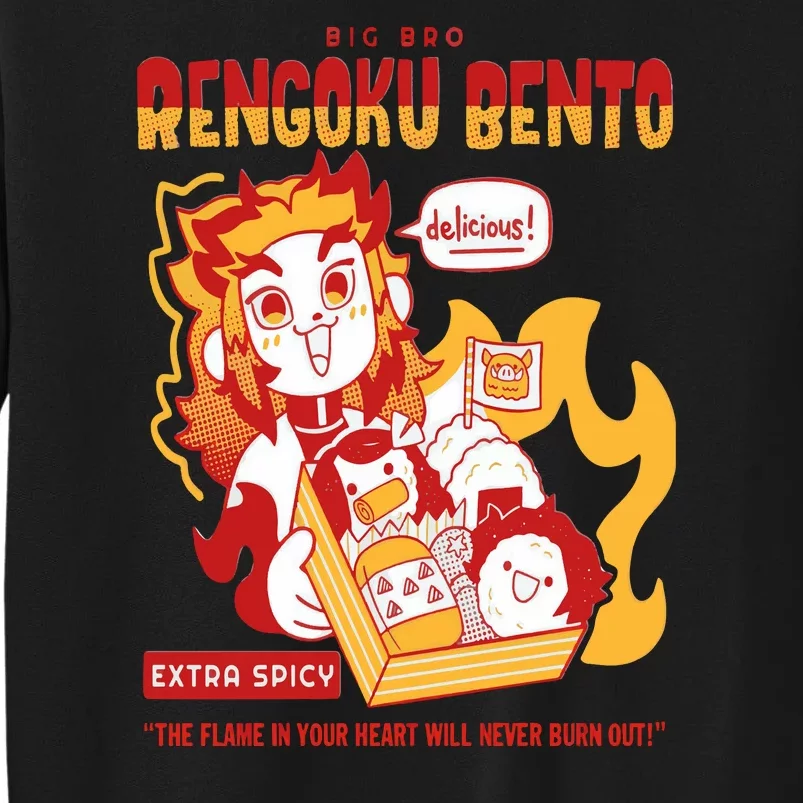 Big Bro Rengoku Bento Tall Sweatshirt