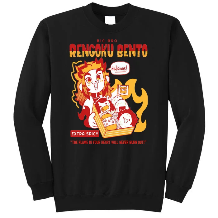 Big Bro Rengoku Bento Tall Sweatshirt