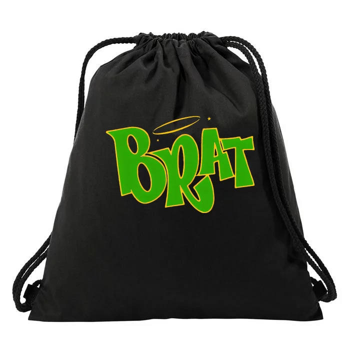 Brat Drawstring Bag