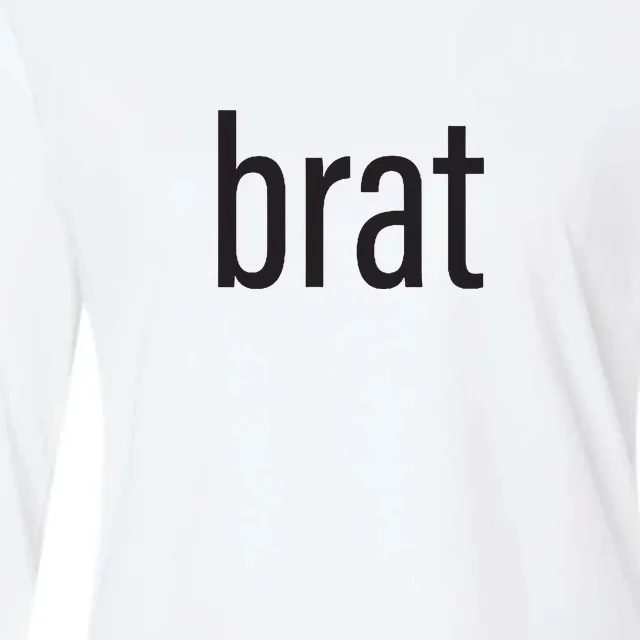 Brat Womens Cotton Relaxed Long Sleeve T-Shirt