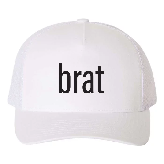 Brat Yupoong Adult 5-Panel Trucker Hat