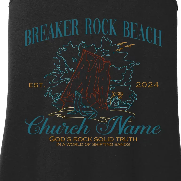 Benutzerdefinierte Breaker Rock Beach Vbs 2024 Ladies Essential Tank